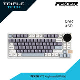 FEKER K75 Keyboard (White)