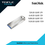 SanDisk Ultra Luxe Flash Drive