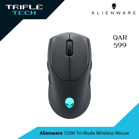 Alienware 720M Tri-Mode Wireless Gaming Mouse (Black)