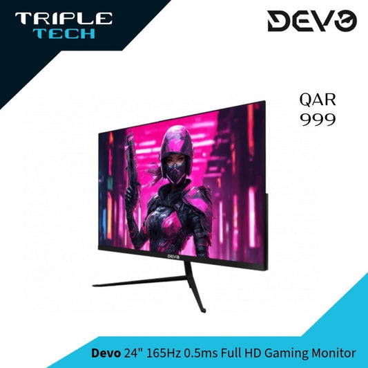 Devo 24" Gaming monitor (Black)