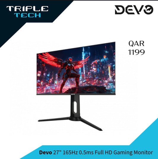 Devo 27" Gaming monitor (Black)