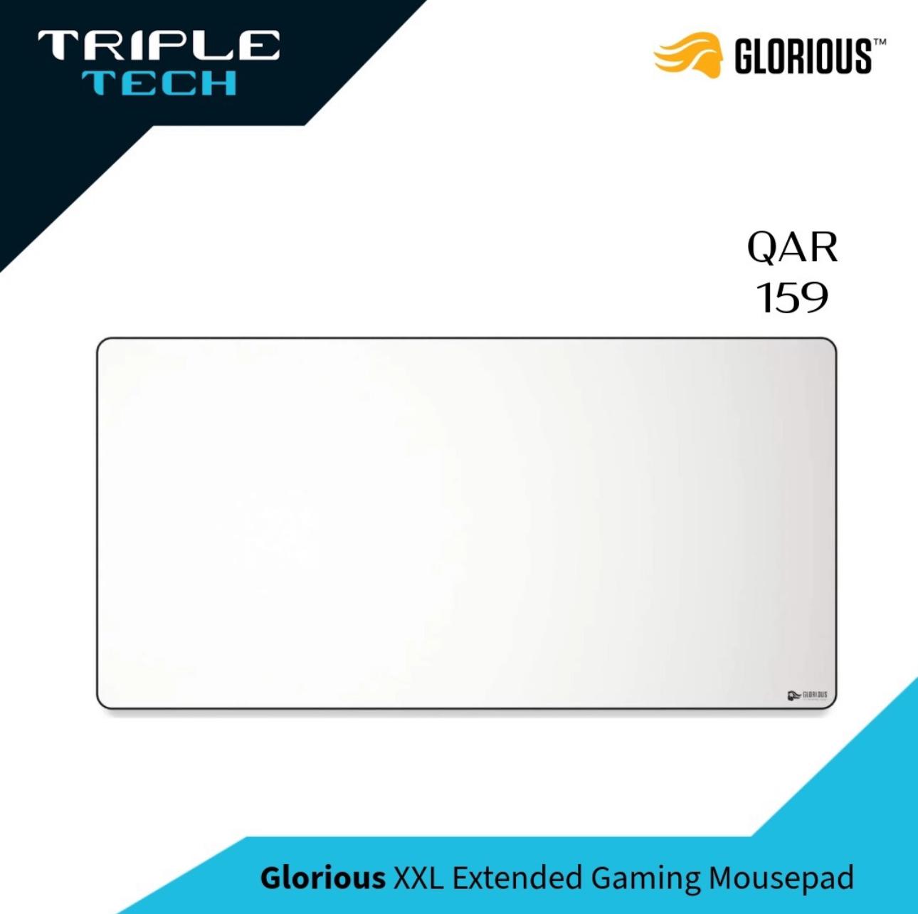 Glorious XXL Extended Gaming Mousepad (White)