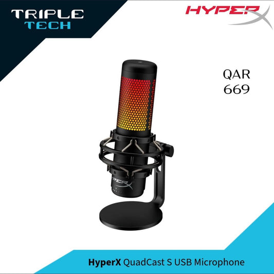 HyperX QuadCast S USB Microphone