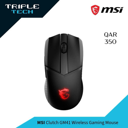 MSI Clutch GM41 Lightweight Wireless Gaming Mouse